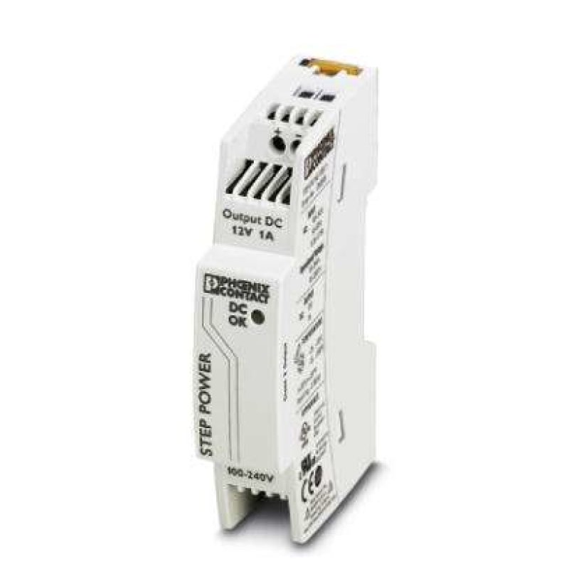 Phoenix Contact STEP-PS/ 1AC/12DC/1 adaptateur de puissance & onduleur Intérieure Blanc