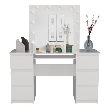 Topeshop Z.KUBA MARINA L BIEL coiffeuse et ensemble de coiffeuses pour chambre à coucher