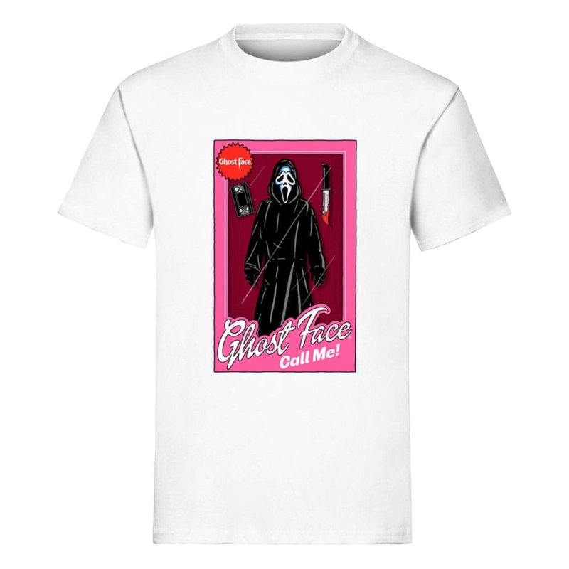 Scream T-Shirt Ghost Face Doll Package Size XL