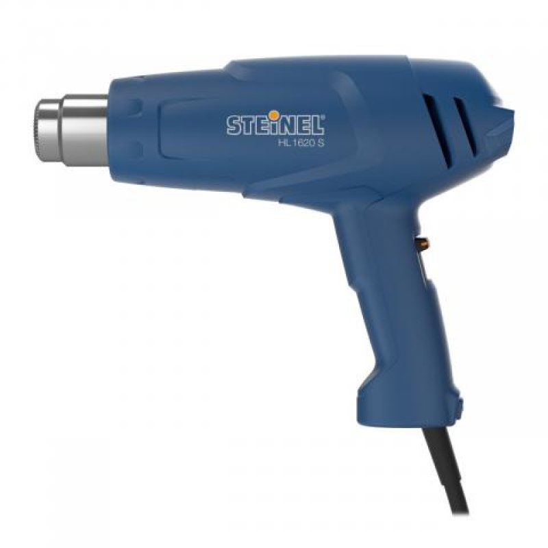 STEINEL HL 1620 S Pistolet d’air chaud 450 l/min 500 °C 1600 W Bleu, Acier inoxydable