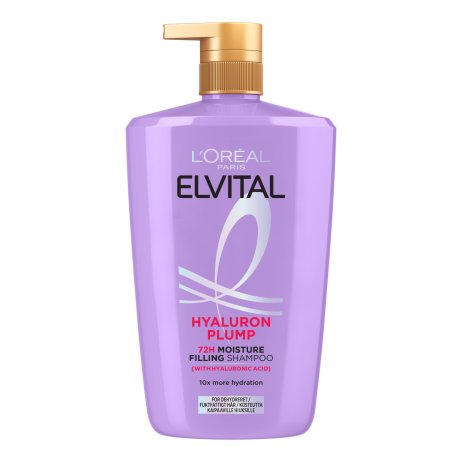 L'Oréal - L'Oréal Paris Elvital Hyaluron Plump Shampoo for dehydrated hair - 1000 ml