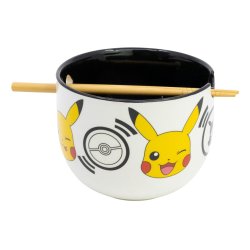 STOR RAMEN/BAGUETTES POKEMON LOGO NOIR