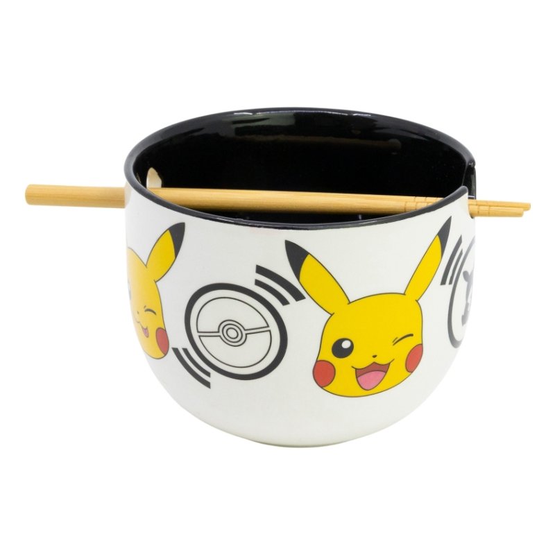 STOR RAMEN/BAGUETTES POKEMON LOGO NOIR