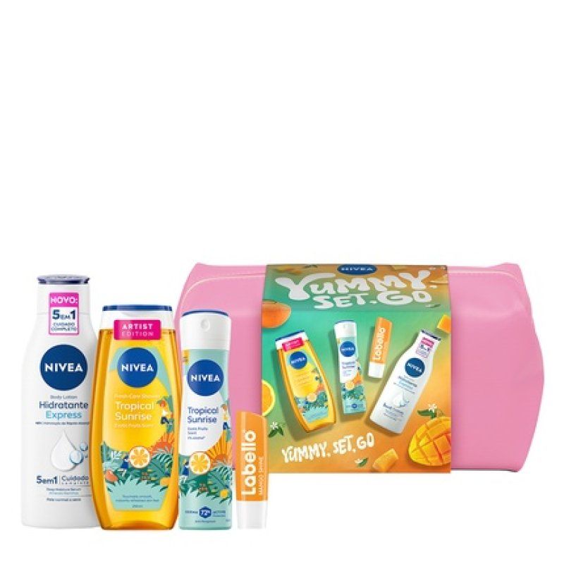 Nivea Yummy Set Go Coffret Body Care