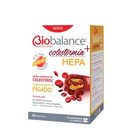 Biobalance Colestermin Hepa 30 Tablets 30 Capsules