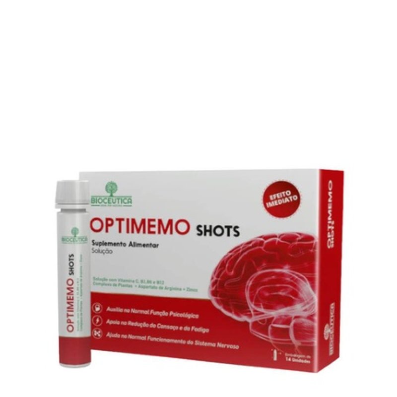 Bioceutica Optimemo Shots 14 X 15 Ml