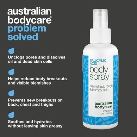 Salicylic Acid Spray for Body Breakouts, Clogged Pores, and Rough Skin