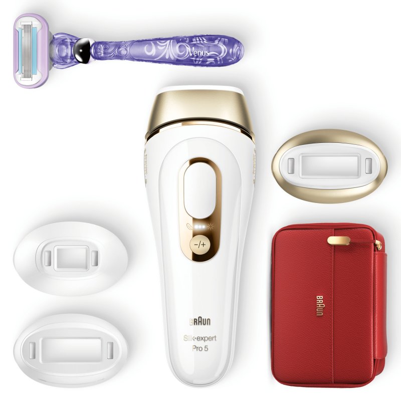 Braun Silk-expert Pro Silk·expert Pro 5 PL5267 Intense pulsed light (IPL) Gold, White