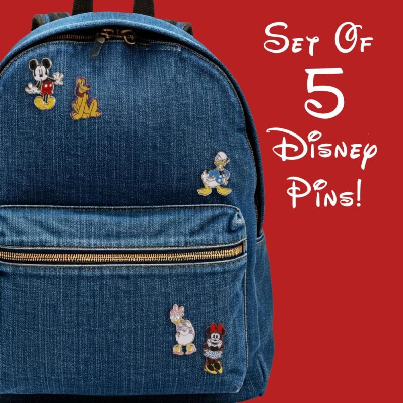 MICKEY & MINNIE - Set de 5 Pin's