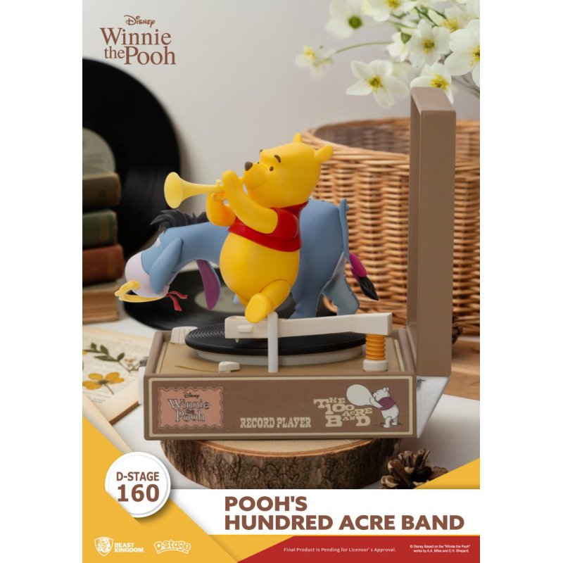 WINNIE L'OURSON - Pooh's Hundred Acre Band - Diorama D-Stage 12.3cm