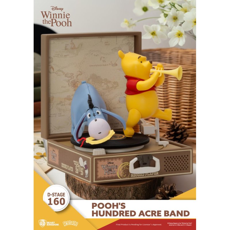 WINNIE L'OURSON - Pooh's Hundred Acre Band - Diorama D-Stage 12.3cm