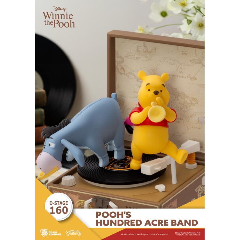 WINNIE L'OURSON - Pooh's Hundred Acre Band - Diorama D-Stage 12.3cm