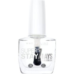 Maybelline New York Super Stay Nail Polish Forever Strong 7 Days Finish Gel Nail Polish 25 Crystal Clear Transparent