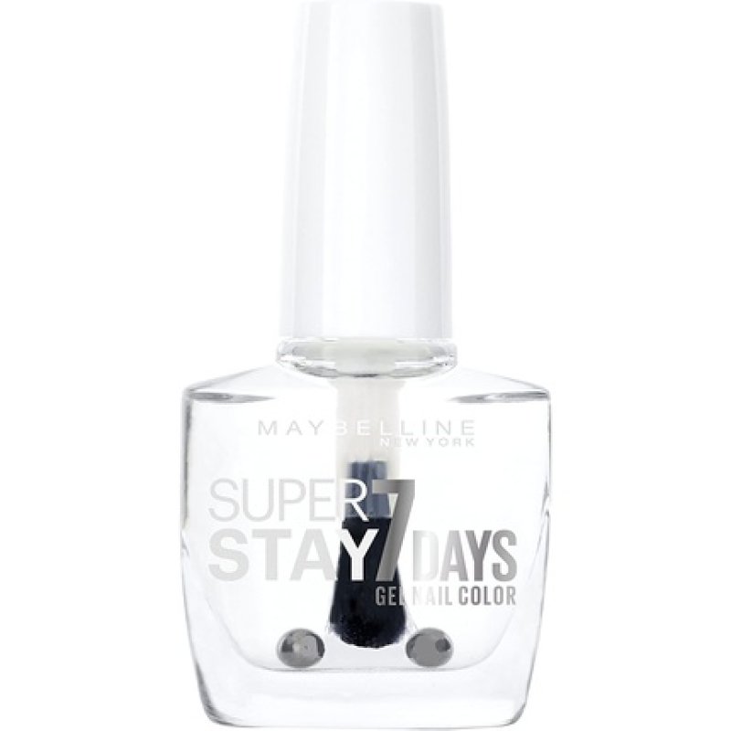 Maybelline New York Super Stay Nail Polish Forever Strong 7 Days Finish Gel Nail Polish 25 Crystal Clear Transparent