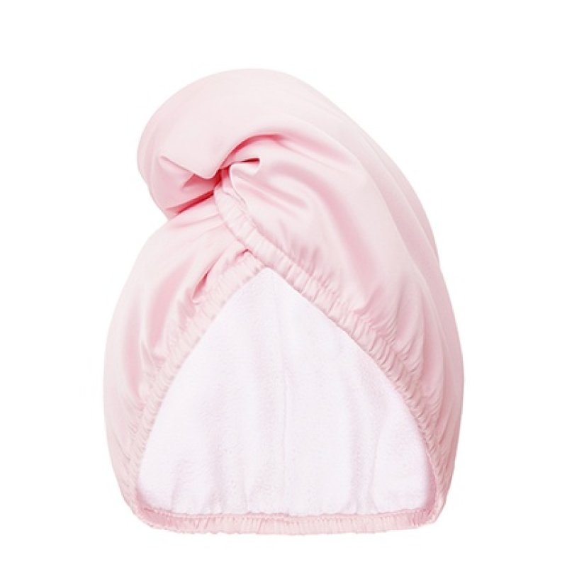 Glov Doublesided Satin Hair Towel Pink