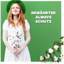 Always Cotton Protection Ultra Normal Sanitary Pads with Wings 22 Pieces