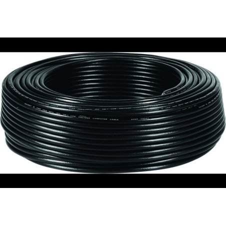 Tv/sat PATC17 cable - outdoor black 100 m