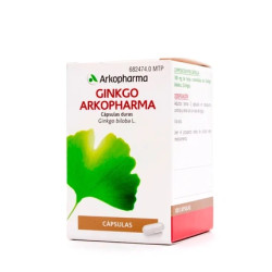 Arkopharma Ginkgo 50 Capsules Herbal Supplement For Cognitive Support