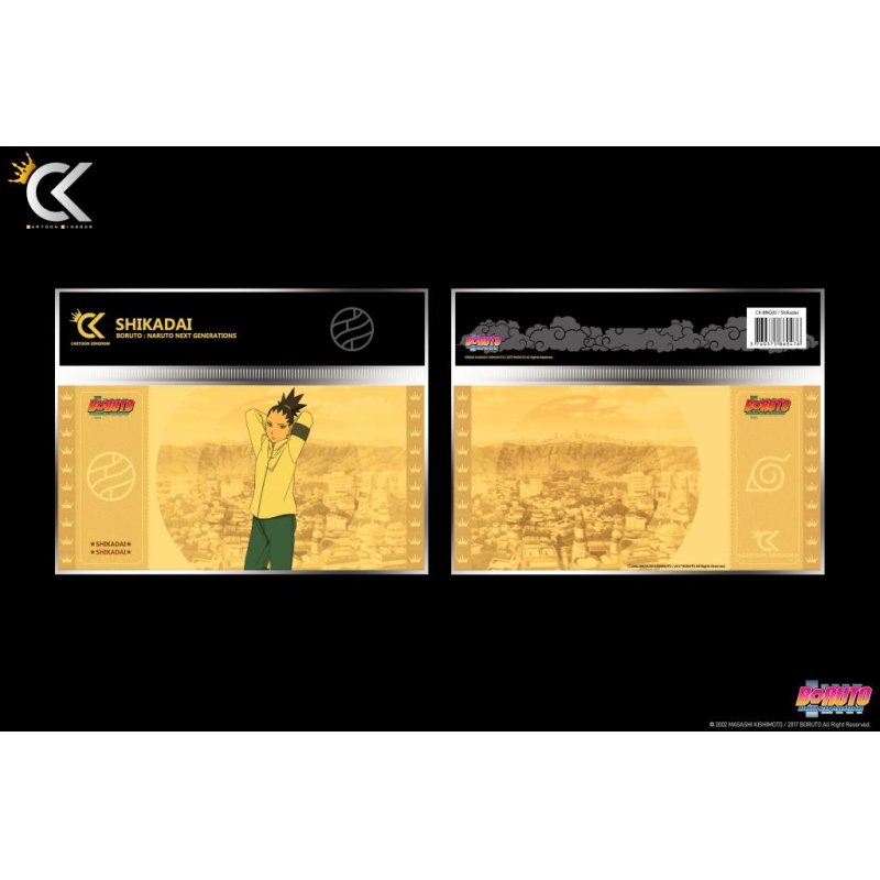 BORUTO - Shikadai - Golden Ticket