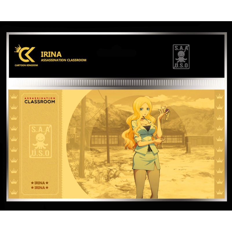 ASSASSINATION CLASSROOM - Irina - Golden Ticket