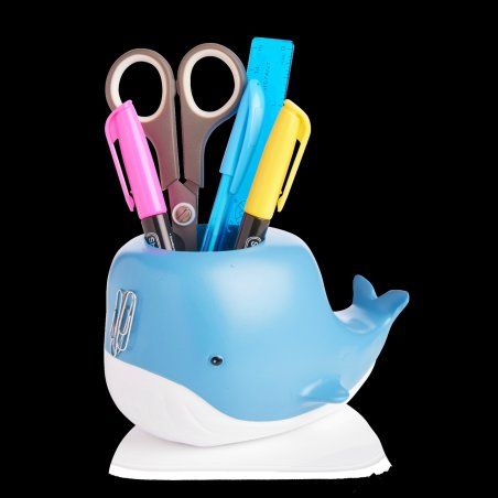 Mustard - Moby Pen Pot - 10 x 15 x 8 cm