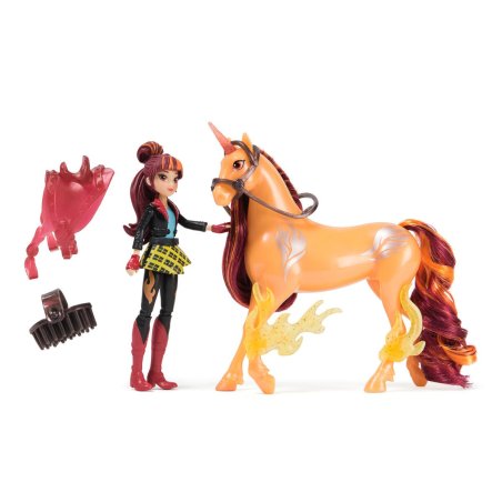 Unicorn Academy - Doll & Unicorn V2 - Valentina & Cinder (6072677)