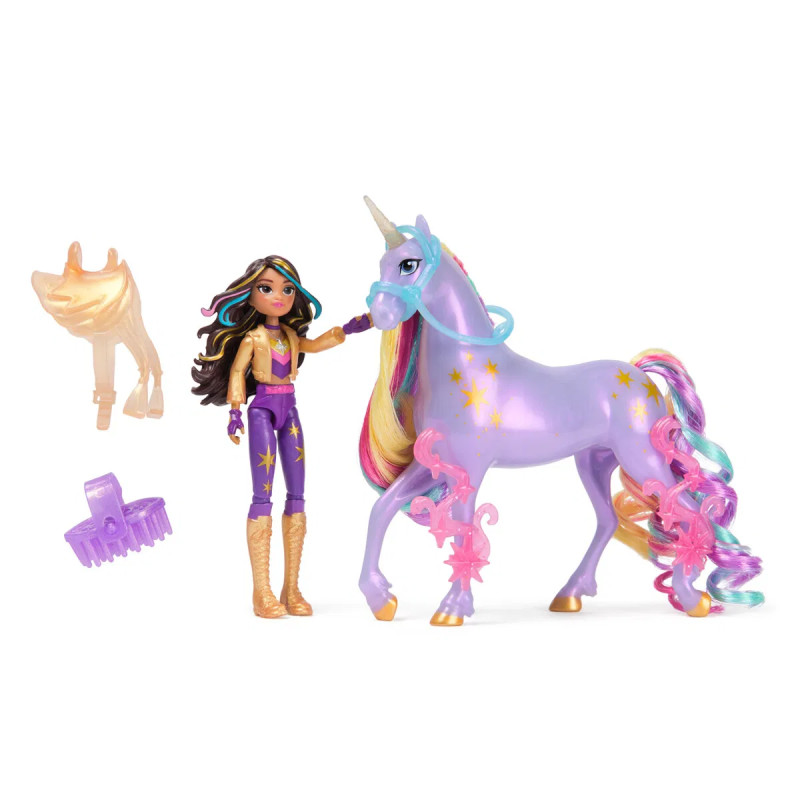 Unicorn Academy Doll & Unicorn V2 - Sophia & Wildstar (6072668)