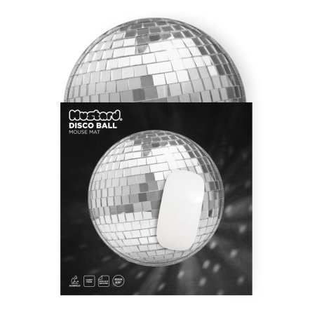 Mustard - Disco Ball Mouse Mat