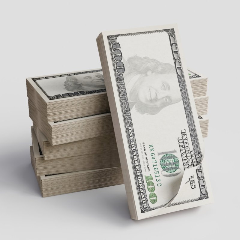 Mustard - Cash Sticky Notes - 3 inches by 6 inches