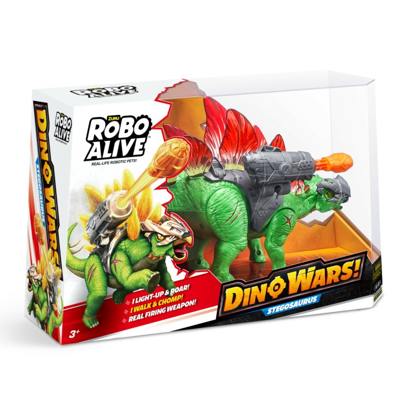 Robo Alive Dino Wars Stegosaurus Toy ZURU
