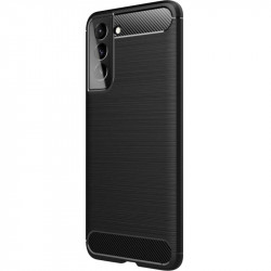 DLH COQUE SILICONE NOIRE POUR SAMSUNG GALAXY S21 5G (SM-G991)