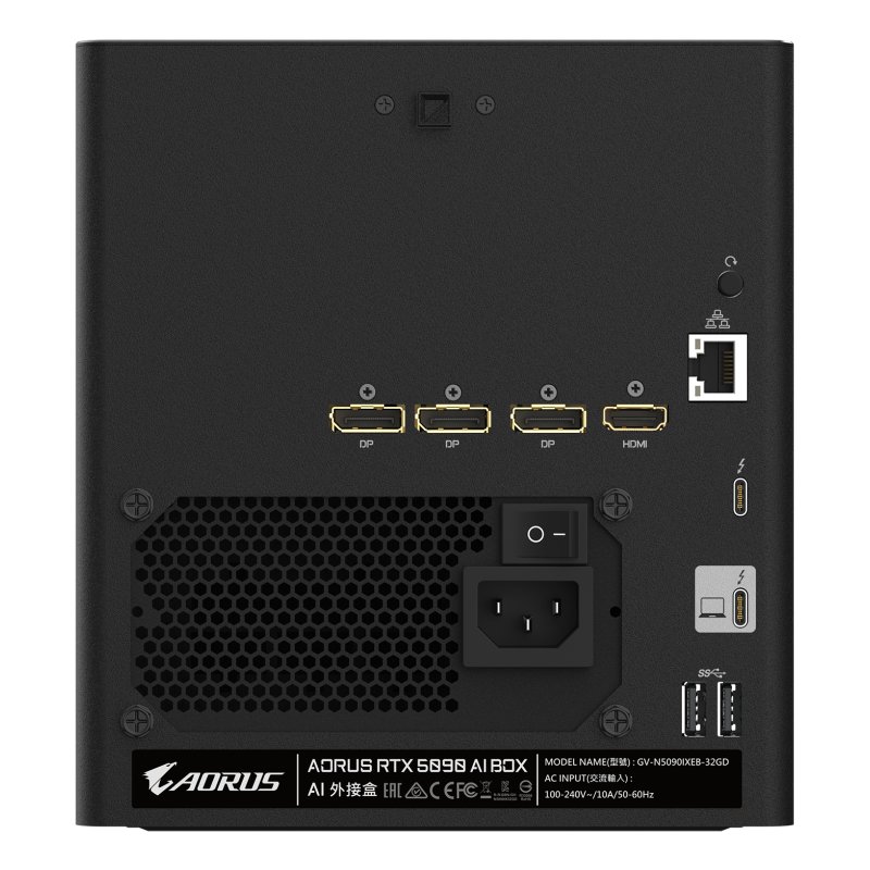 AORUS RTX 5090 AI BOX (schwarz)