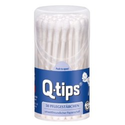 Q-Tips Care Sticks with Paper Scoop 50 Pcs
