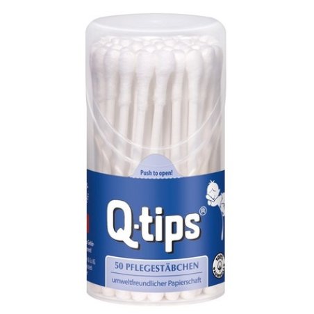 Q-Tips Care Sticks with Paper Scoop 50 Pcs