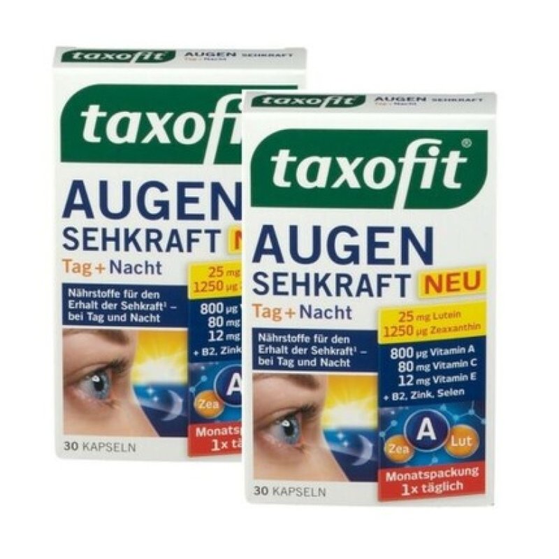Taxofit Eye Vision Capsules 30pcs Day & Night