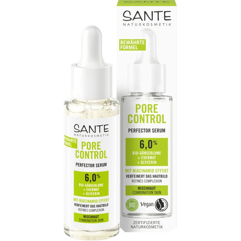 Sante Natural Cosmetics Serum with Organic Daisy and Niacinamide