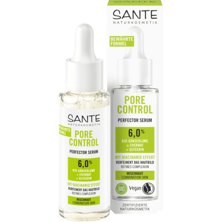 Sante Natural Cosmetics Serum with Organic Daisy and Niacinamide