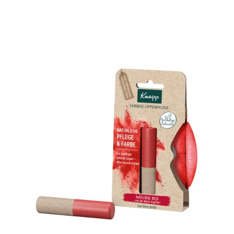 Kneipp 916781 lip balm & scrub Natural Red Women 3.5 g
