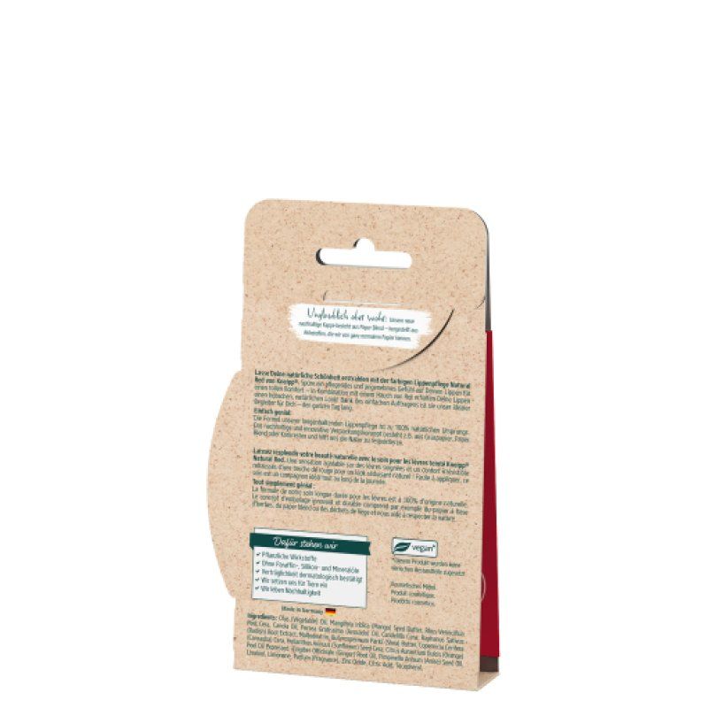 Kneipp 916781 lip balm & scrub Natural Red Women 3.5 g