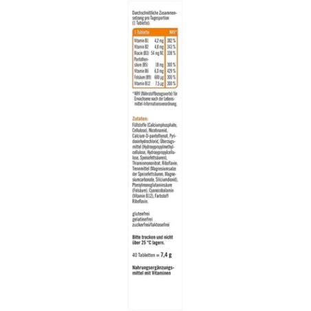 Taxofit B-Complex 40 Tablets