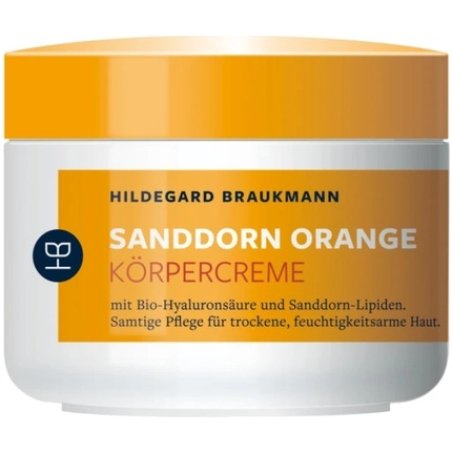 Hildegard Braukmann Body Butter With Sea Buckthorn And Hyaluronic Acid Sanddorn Orange 200ml