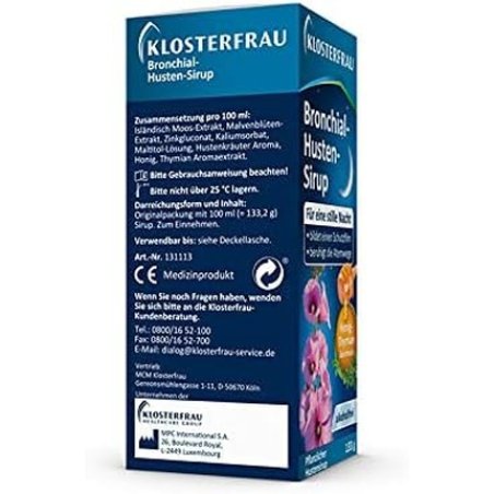 Klosterfrau Bronchial Cough Syrup 100ml