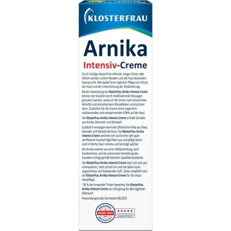 Klosterfrau Arnica Intensive Cream 100ml