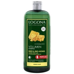 LOGONA Volumen Shampoo Bier & Bio-honig 500 ml Shampoing Non-professionnel Femmes