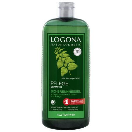 Logona Naturkosmetik Organic Nettle Shampoo - Gentle Cleansing