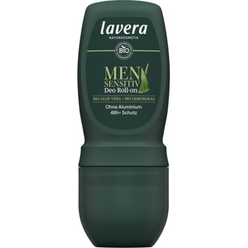 Lavera Men Sensitive Deo Roll-On 48H Protection - Aluminium Free