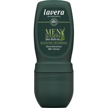 Lavera Men Sensitive Deo Roll-On 48H Protection - Aluminium Free