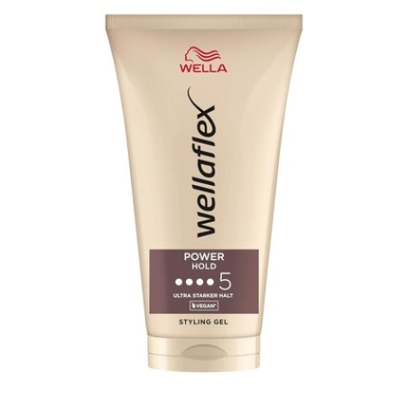 Wellaflex Power Hold Hair Gel for Women - Up to 24 Hours Lasting Ultra