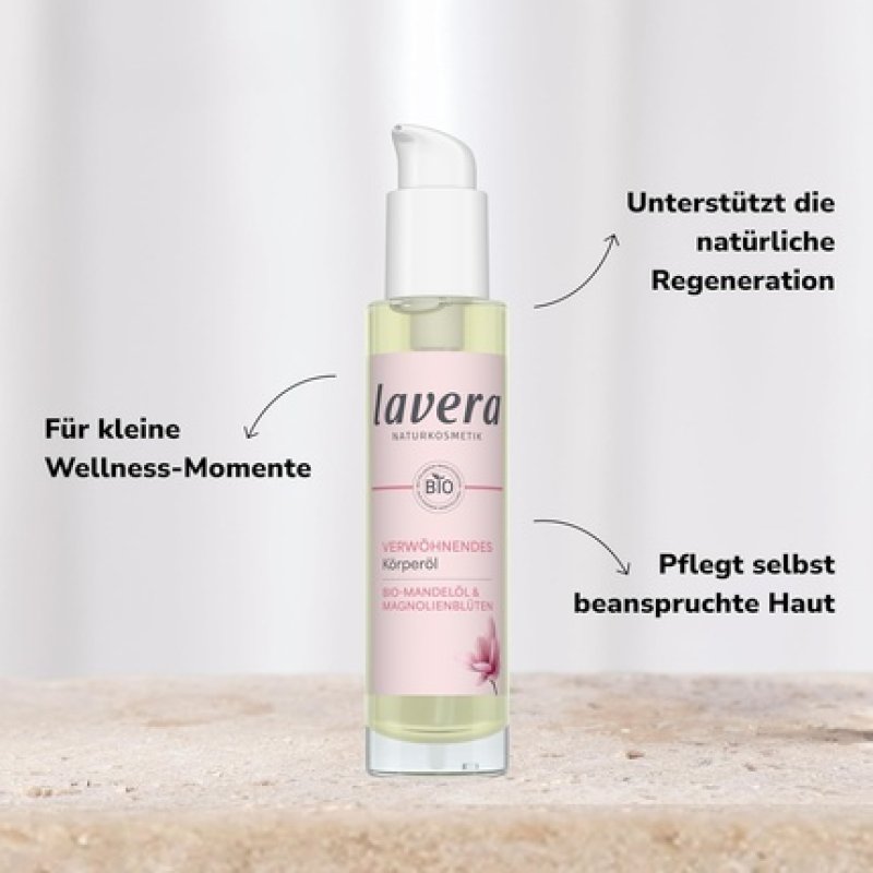 Lavera Pampering Body Oil for Smooth Skin - Regenerating