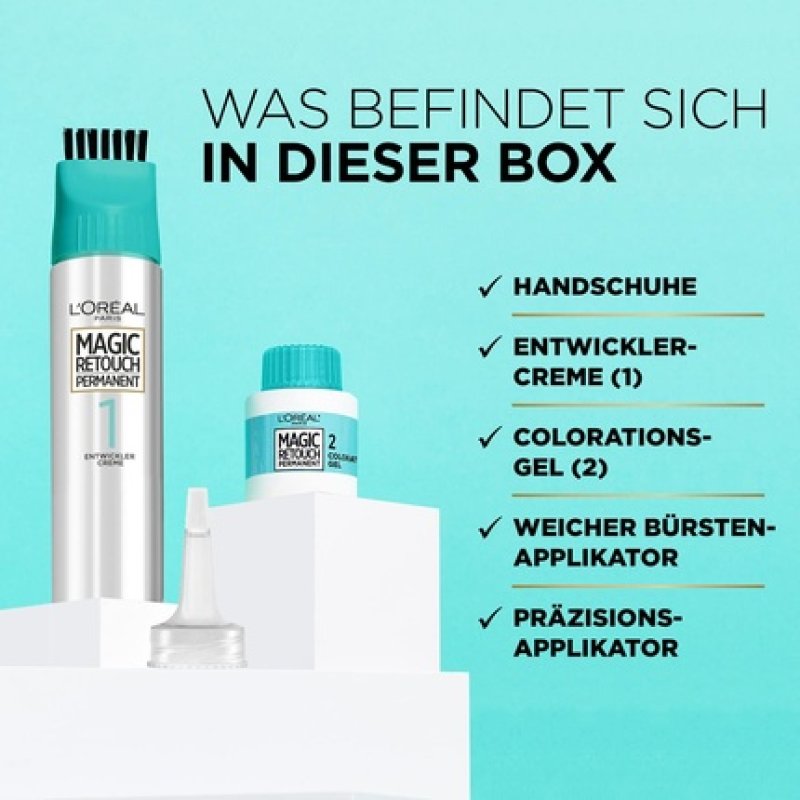 L'Oréal Paris Root Cover Up for Concealing Gray Hair Long-Lasting Hair Concealer Magic Retouch Permanent No. 5 Brown